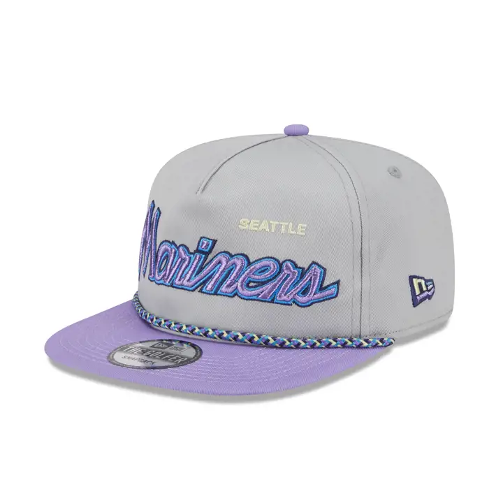 Seattle Mariners MLB NEW ERA HR HUES 2TONE GOLFER gry/ pur