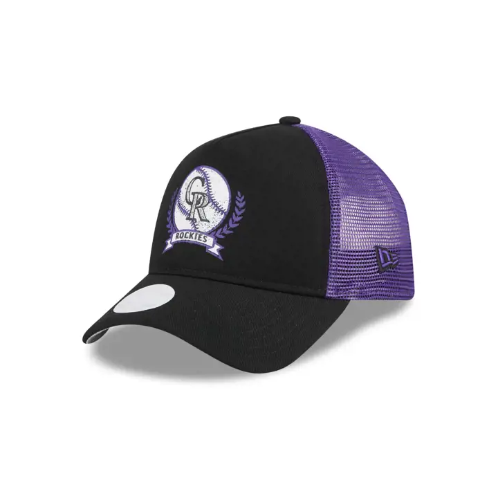 Colorado Rockies MLB NEW ERA WMNS 9FORTY AF TRUCKER noir