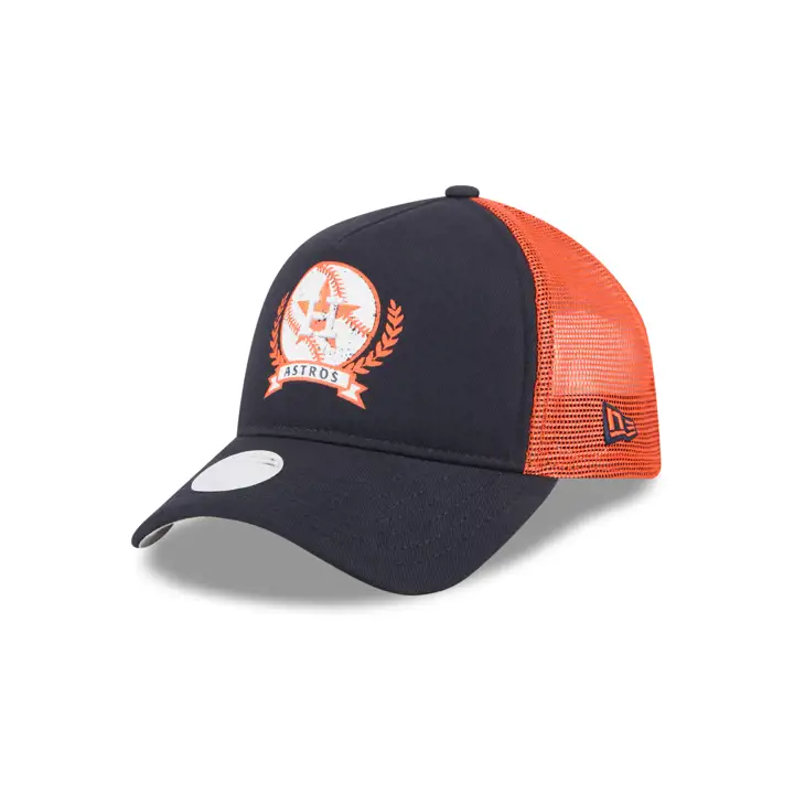 Houston Astros MLB NEW ERA WMNS 9FORTY AF TRUCKER Marine