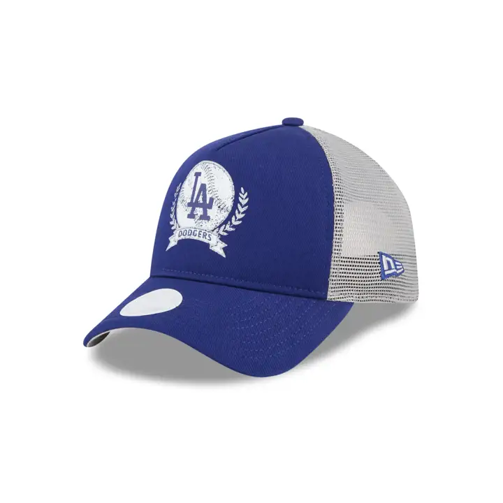 Los Angeles Dodgers MLB NEW ERA WMNS 9FORTY AF TRUCKER Bleu