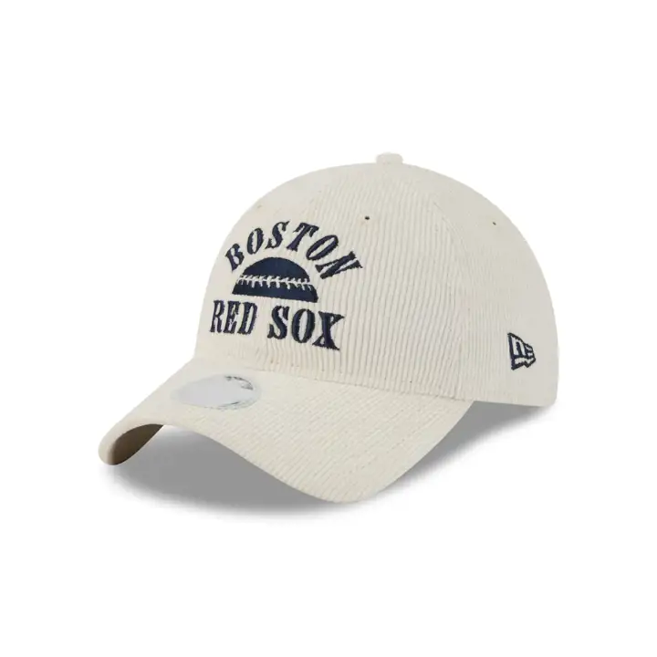 Boston Red Sox MLB NEW ERA WMNS CORD 9TWENTY Stone