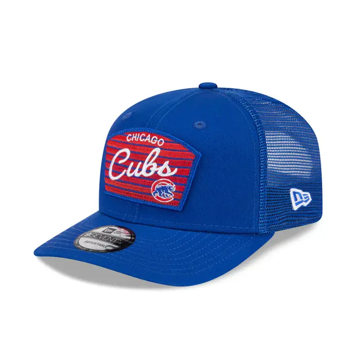 Casquette trucker 9SEVENTY GRADIENT MLB NEW ERA des Chicago Cubs bleue