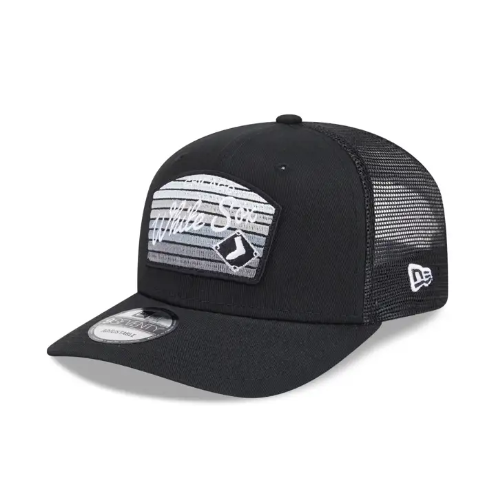 Chicago White Sox MLB NEW ERA GRADIENT 9SEVENTY TRUCKER noir