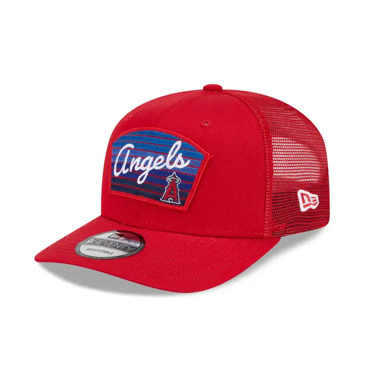Los Angeles Angels MLB NEW ERA GRADIENT 9SEVENTY TRUCKER Rouge