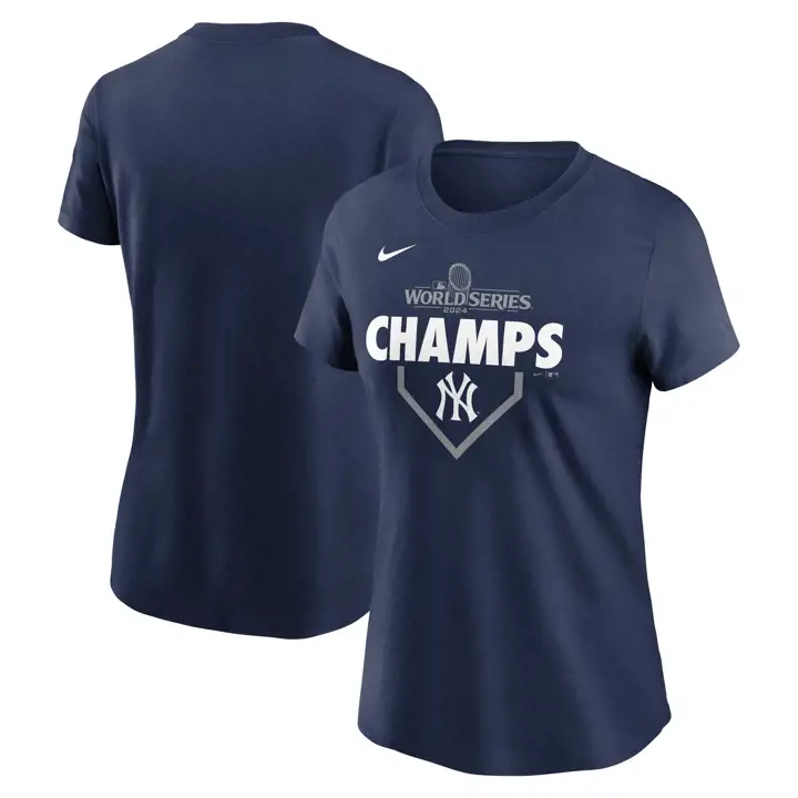 T-shirt Nike MLB New York Yankees pour femme 24 BLEU MARINE