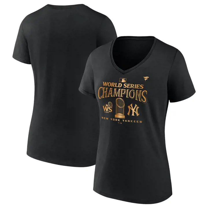 T-shirt de défilé MLB New York Yankees pour femme 24 BLK