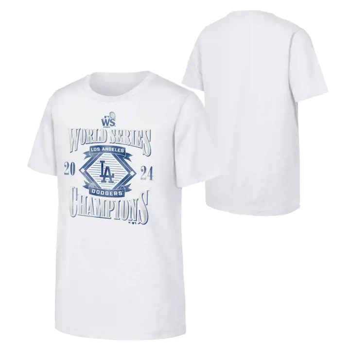 T-Shirt diamant MLB Los Angeles Dodgers Youth WS Champions 2