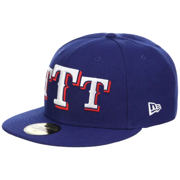 Rangers MLB x John Geiger Misplaced Series 59FIFTY Bleu/GRI