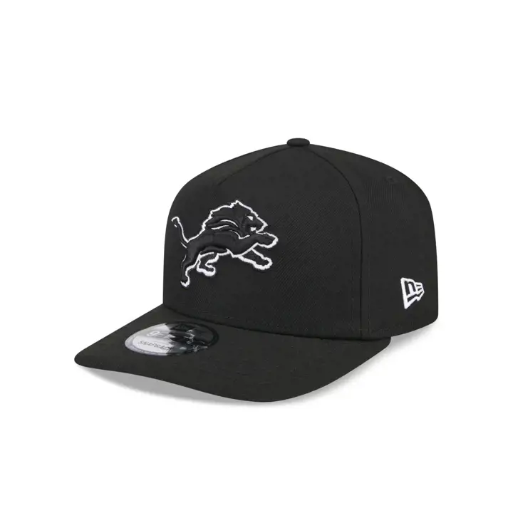 Casquette Detroit Lions NFL Stock Basic TC 950 A-Frame BLK/WHT