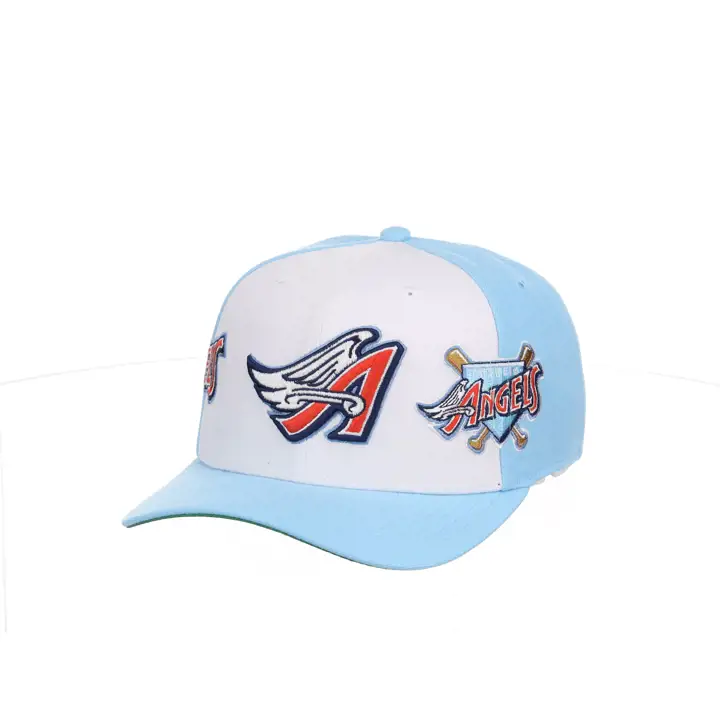 ANAHEIM ANGELS MLB Bec de lièvre Pro Pinch Blc/ble