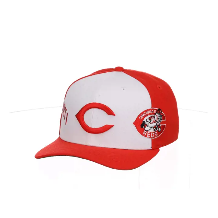 CINCINNATI REDS MLB Visière Pro Pinch Blanc/rouge