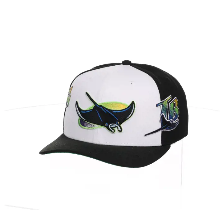 TAMPA BAY RAYS MLB Visière courbée Pro Pinch Blanc/noir