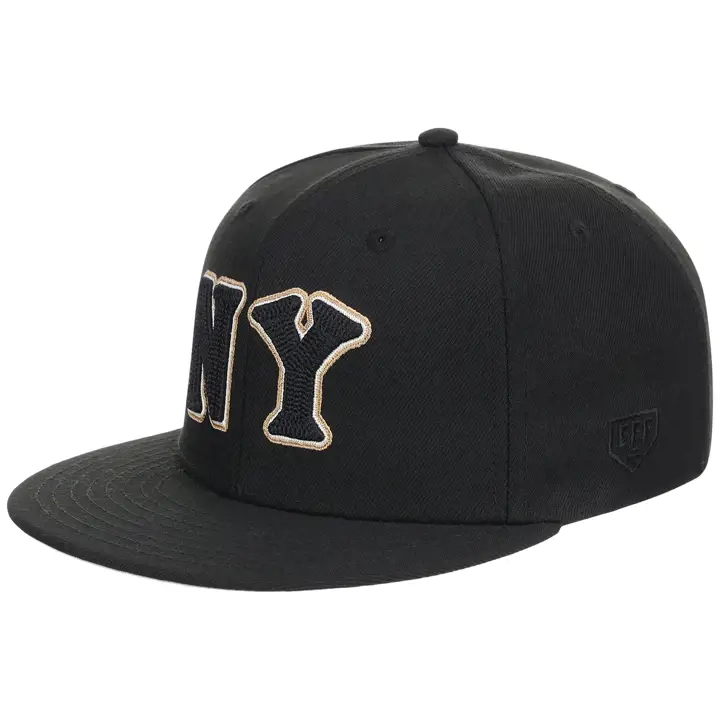 NY BLACK YANKEES LEGENDS NEVER DIE TGUG TC FITTED Noir/noir/or