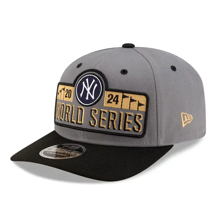 New York Yankees 24 MLB LCS Champ LR 9SEVENTY GRY/BLK