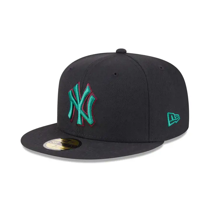 New York Yankees LHD Exclusive JAN Black Lux 59FIFTY noir/noir