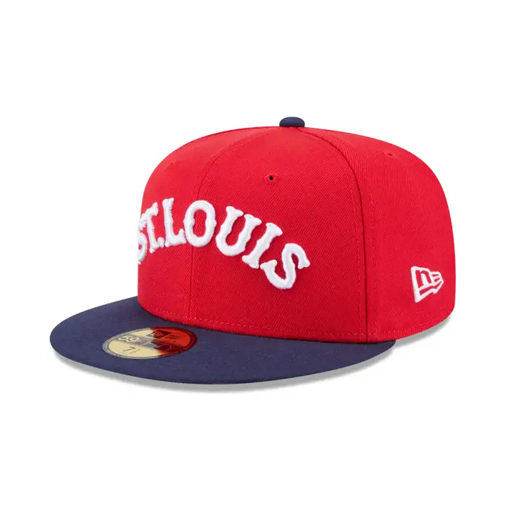 St. Louis Cardinals LHD Exclusive JAN City 59FIFTY rouge/ marine