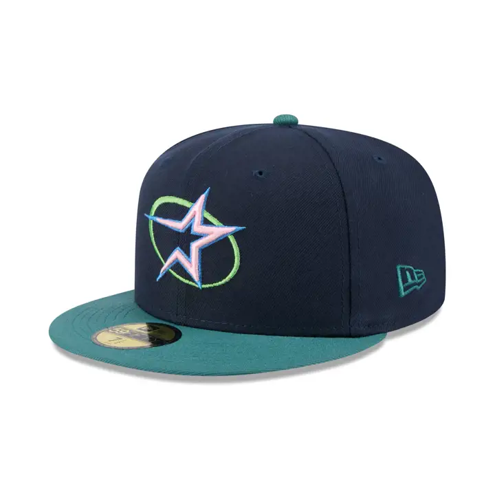 Houston Astros LHD Exclusivité JAN Cosmic 59FIFTY marine/ vfoncé/