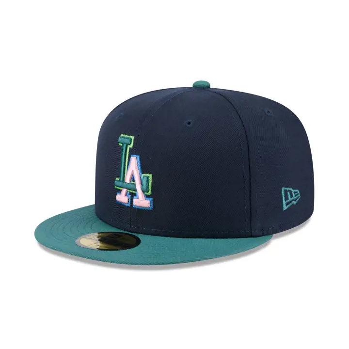 Los Angeles Dodgers LHD Exclusif JAN Cosmic 59FIFTY marine/ p