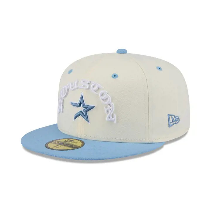 Houston Astros LHD Exclusif JAN English Chrome 59FIFTY chro