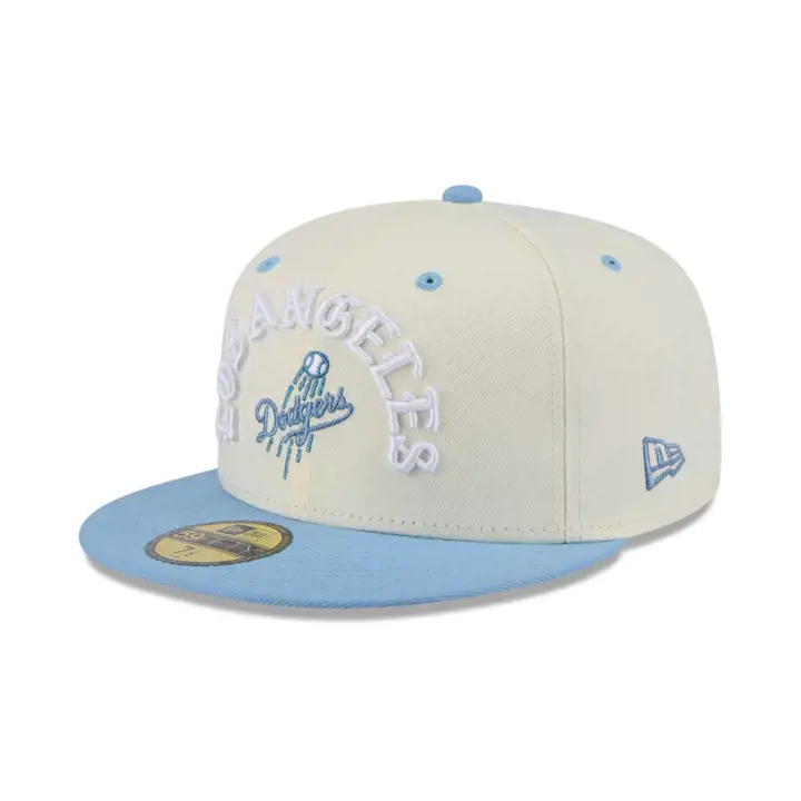 Los Angeles Dodgers LHD Exclusive JAN English Chrome 59FIFTY
