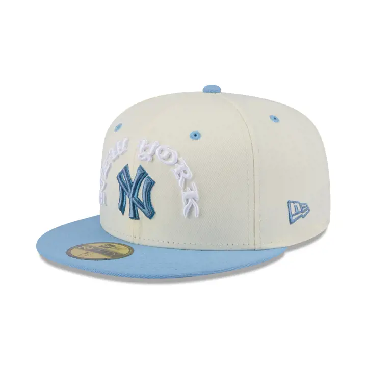 New York Yankees LHD Exclusive JAN English Chrome 59FIFTY ch