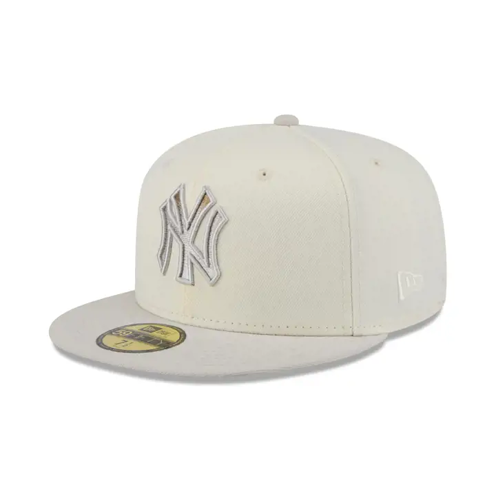 New York Yankees GAUCHER Exclusif JAN Stone Chrome 59FIFTY chro