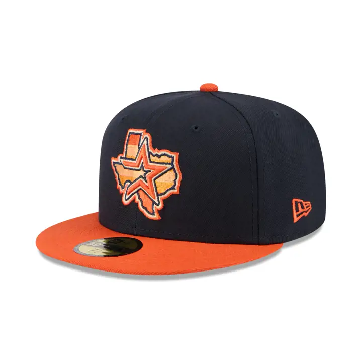 Casquette 59FIFTY nav Tequila Sunrise LHD exclusive des Houston Astros JAN