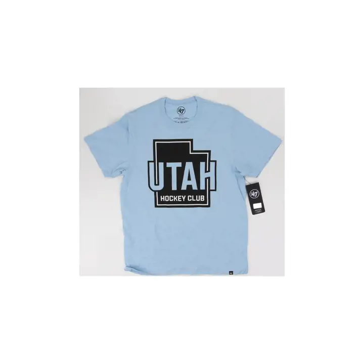 Utah Hockey Club Empreinte LNH T-Shirt Franklin Étiquette d'État