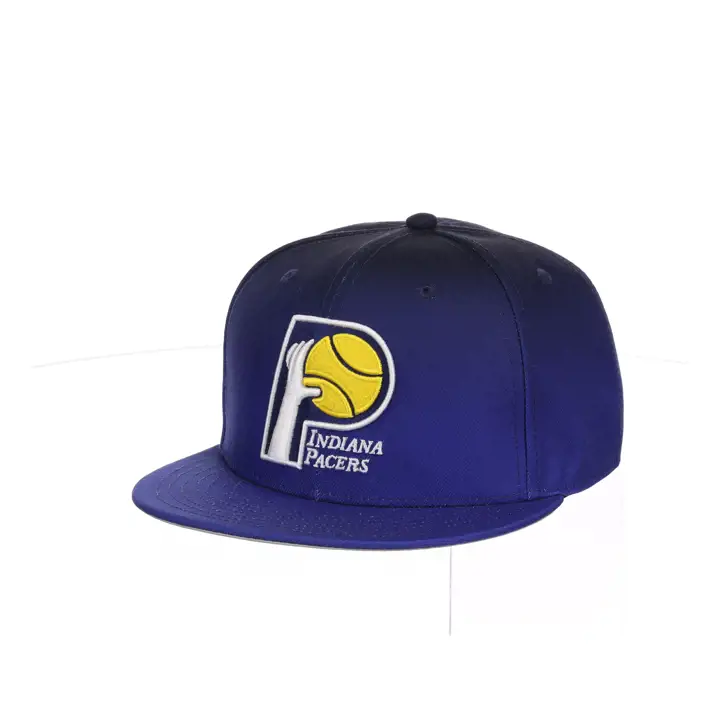Casquette snapback NBA MN Fade N Go des Indiana Pacers, marine/grise