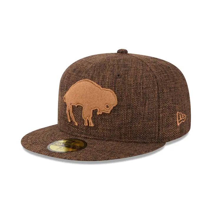 Buffalo Bills NFL Hemp Marron 59FIFTY Ajustée Historique Mar/Mar