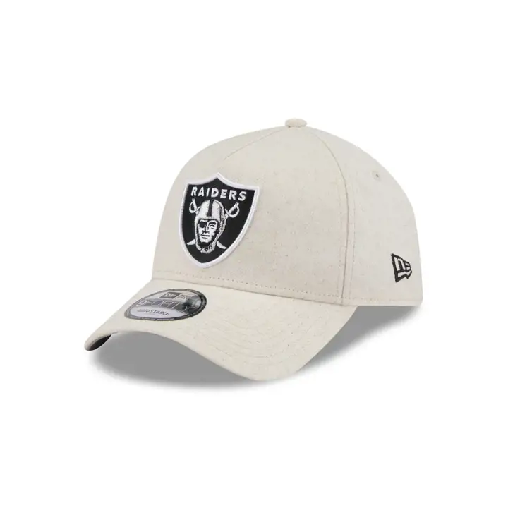 Las Vegas Raiders NFL Chanvre Beige 9FORTY A-Frame Gridiron Bei