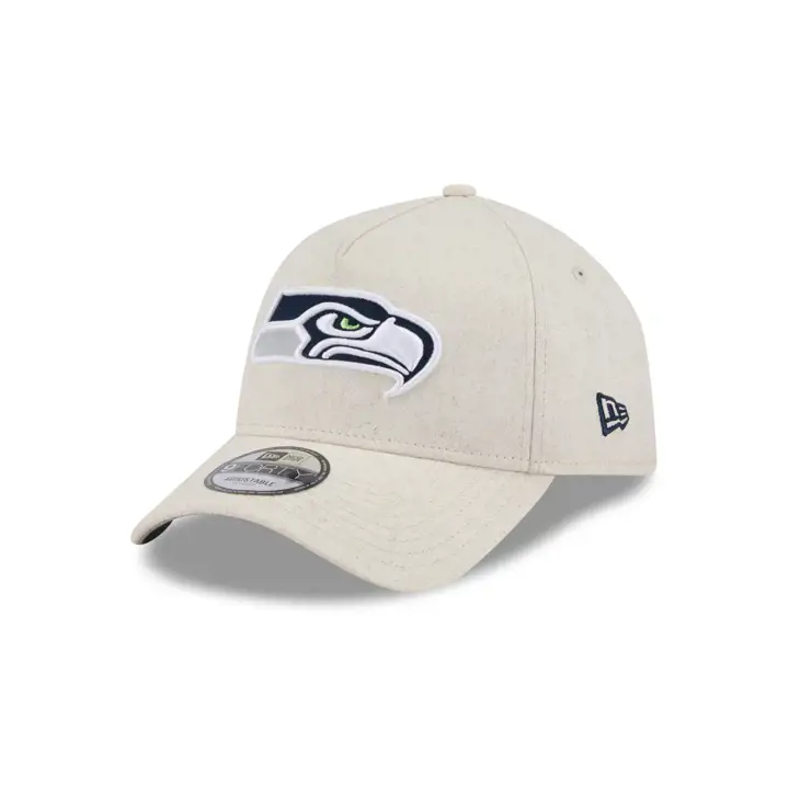 Seattle Seahawks NFL Chanvre Beige 9FORTY A-Frame Gridiron Beige