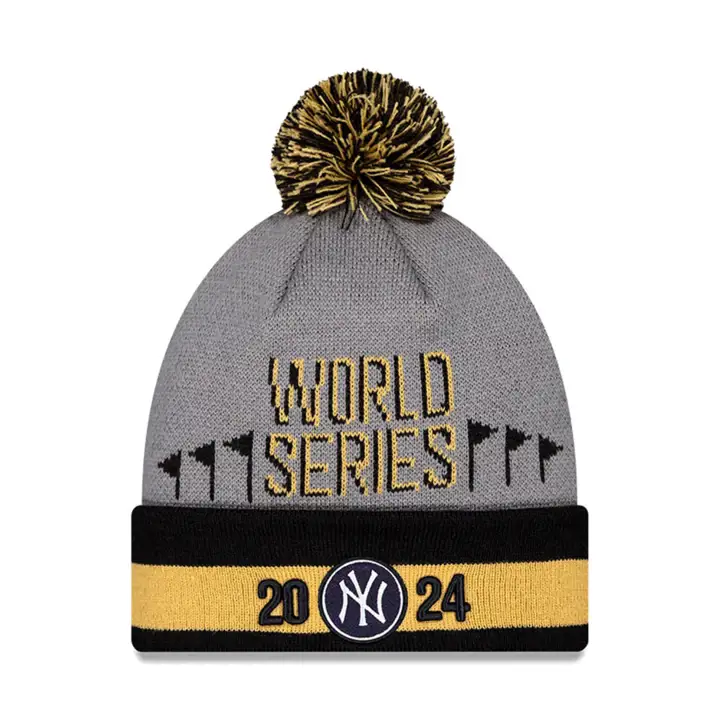 New York Yankees 24 MLB LCS Champ LR KNIT Gry