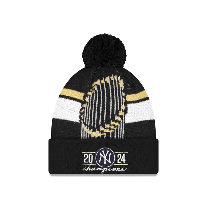 New York Yankees 24 MLB World Series Champ Knit noir