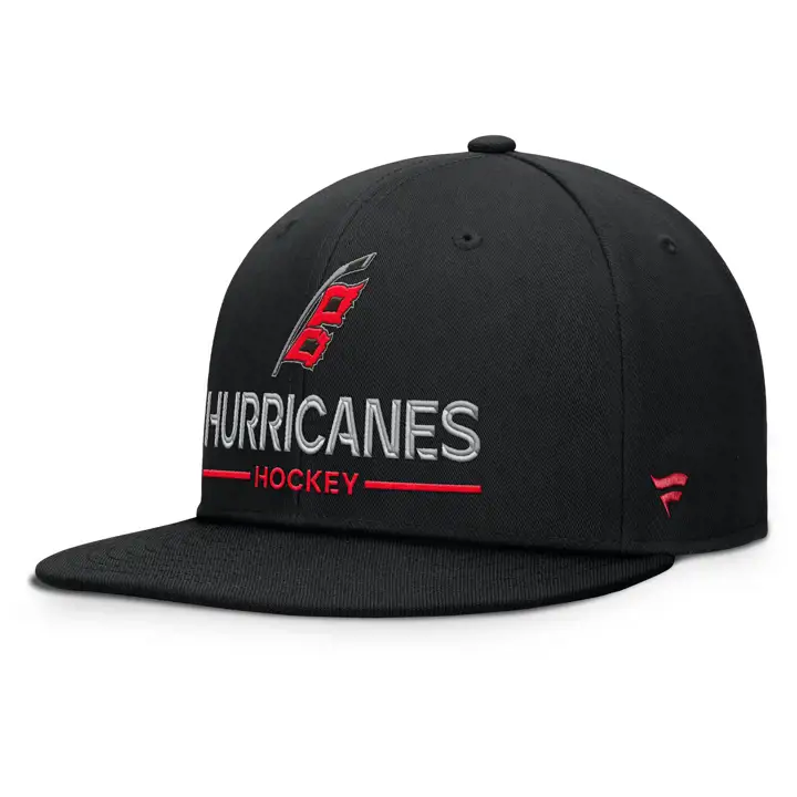 Casquette snapback noire Rink des Hurricanes de la Caroline 25 NHL AP