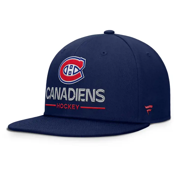 Casquette ajustable NHL Montréal Canadiens 25 Rink Bleu marine