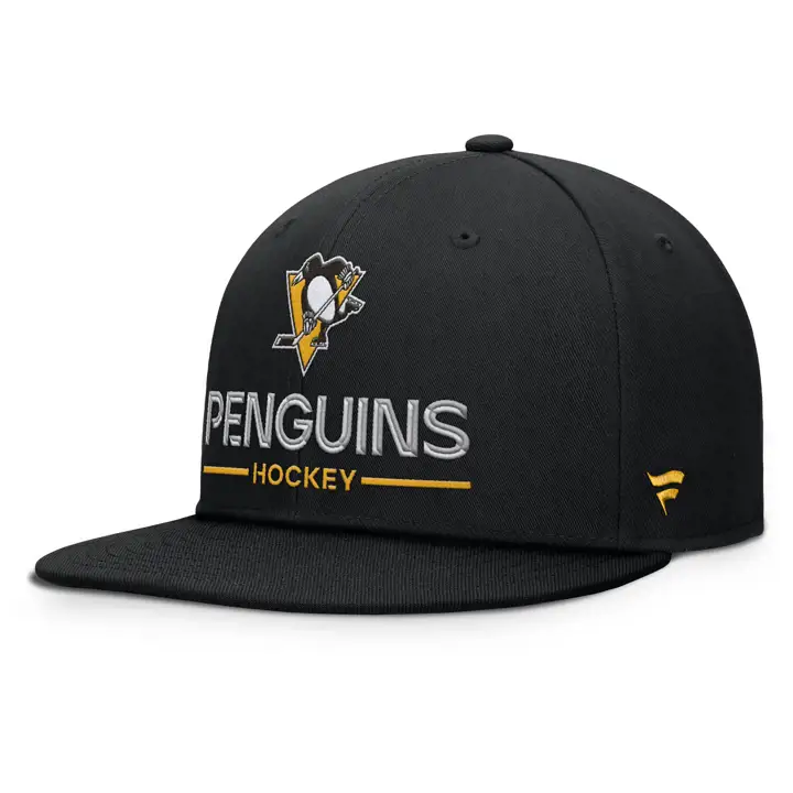 Casquette Pittsburgh Penguins 25 NHL AP Rink Snapback Noire
