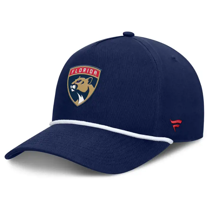 Casquette ajustée LNH Aframe Florida Panthers 25 bleu marine