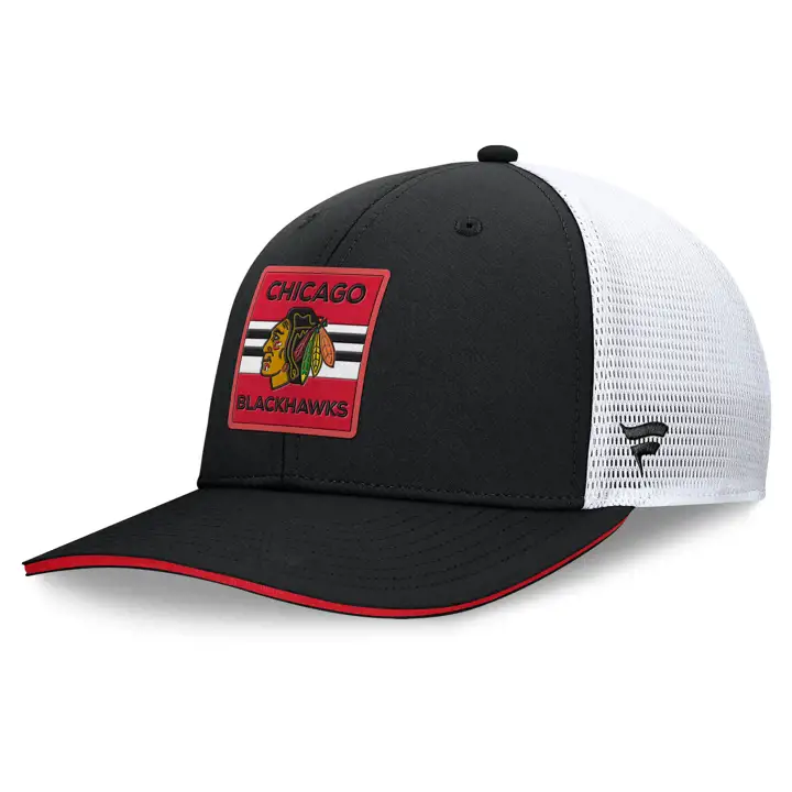 Chicago Blackhawks 25 NHL AP Rink Trucker N/B