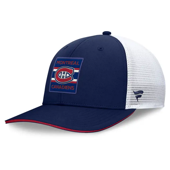 Canadiens de Montréal 25 LNH AP Casquette filet camionneur marine/blanc