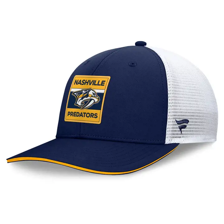 Casquette trucker Nashville Predators 25 NHL AP Rink Marine/Banc