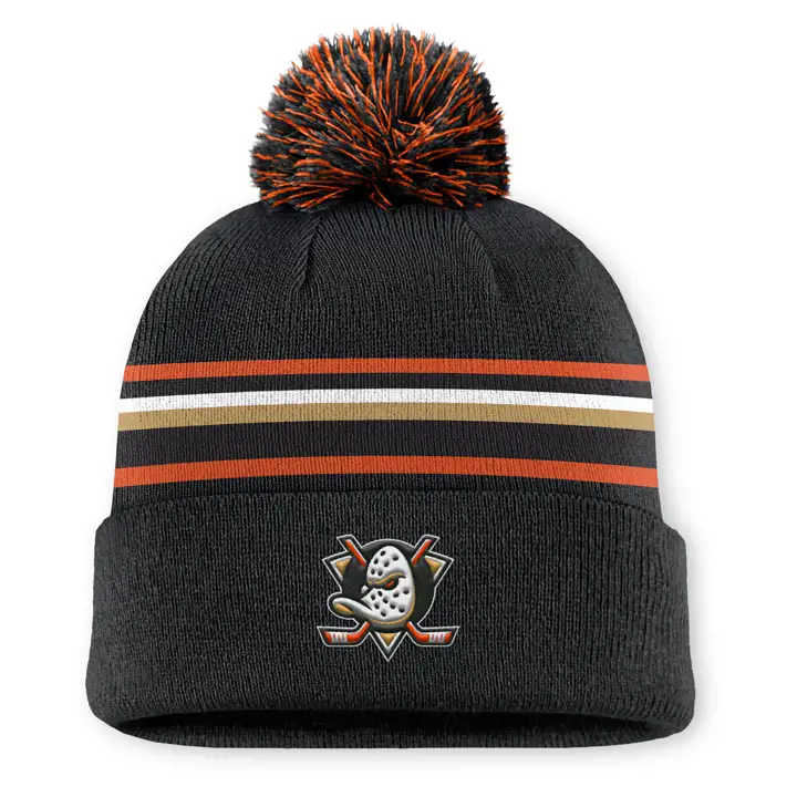 Bonnet à pompon Anaheim Ducks 25 NHL AP BLK/ORG