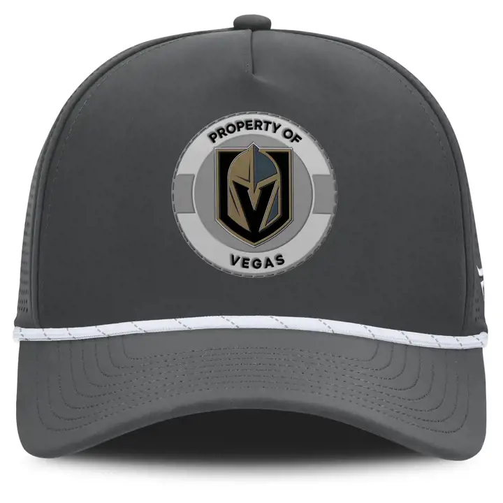 Vegas Golden Knights 25 AP NHL Casquette Golfer à 5 panneaux Gris