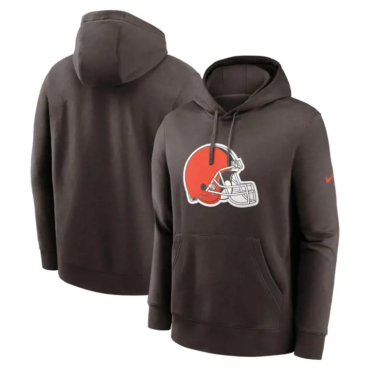 Cleveland Browns NFL Sweat à capuche Nike Club Logo pour homme 25 BRN