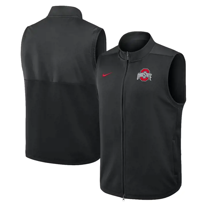 Gilet de victoire des Buckeyes d'Ohio State 25 noir