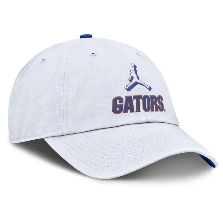 Casquette blanche réglable avec grand logo Swoosh Nike Primetime NCAA Florida Gators