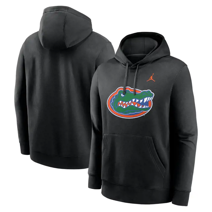 Sweat à capuche en polaire avec logo principal des Florida Gators blk