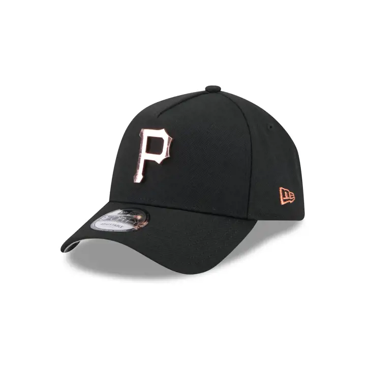 PITTSBURGH PIRATES MLB METAL LOGO AF9FORTY NOI/OR ROSÉ