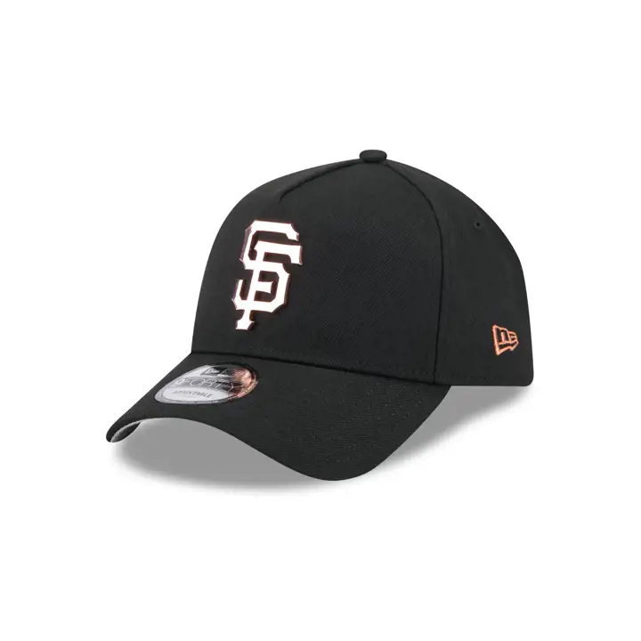 SAN FRANCISCO GIANTS MLB METAL LOGO AF9FORTY NOI/OR ROSÉ