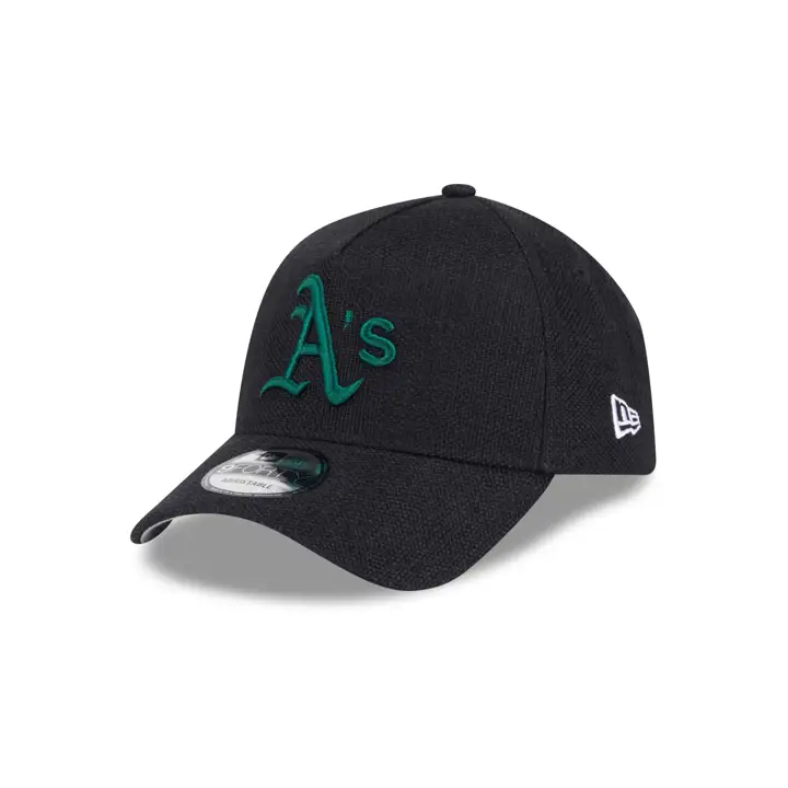 CASQUETTE AF9FORTY OAKLAND ATHLETICS MLB EN CHANVRE NOIRE